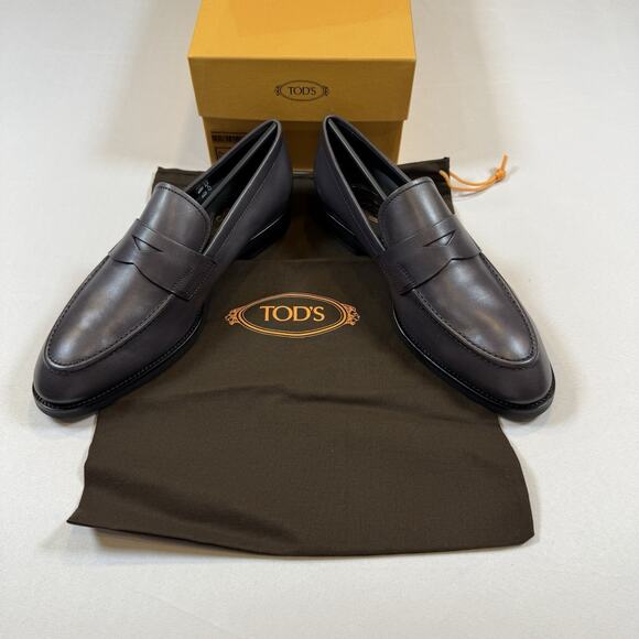 Tod’s ITALIAN LEATHER PENNY Loafer Size 8UK/9.5US New In Box MSRP $1,145 main image 4